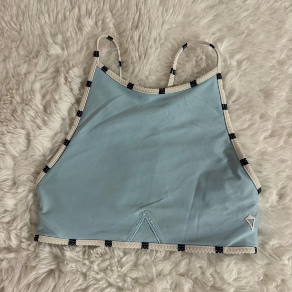Ivivva by Lululemon Navy and White Tank Top Size 10